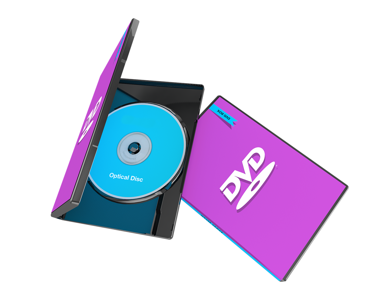 a DVD case