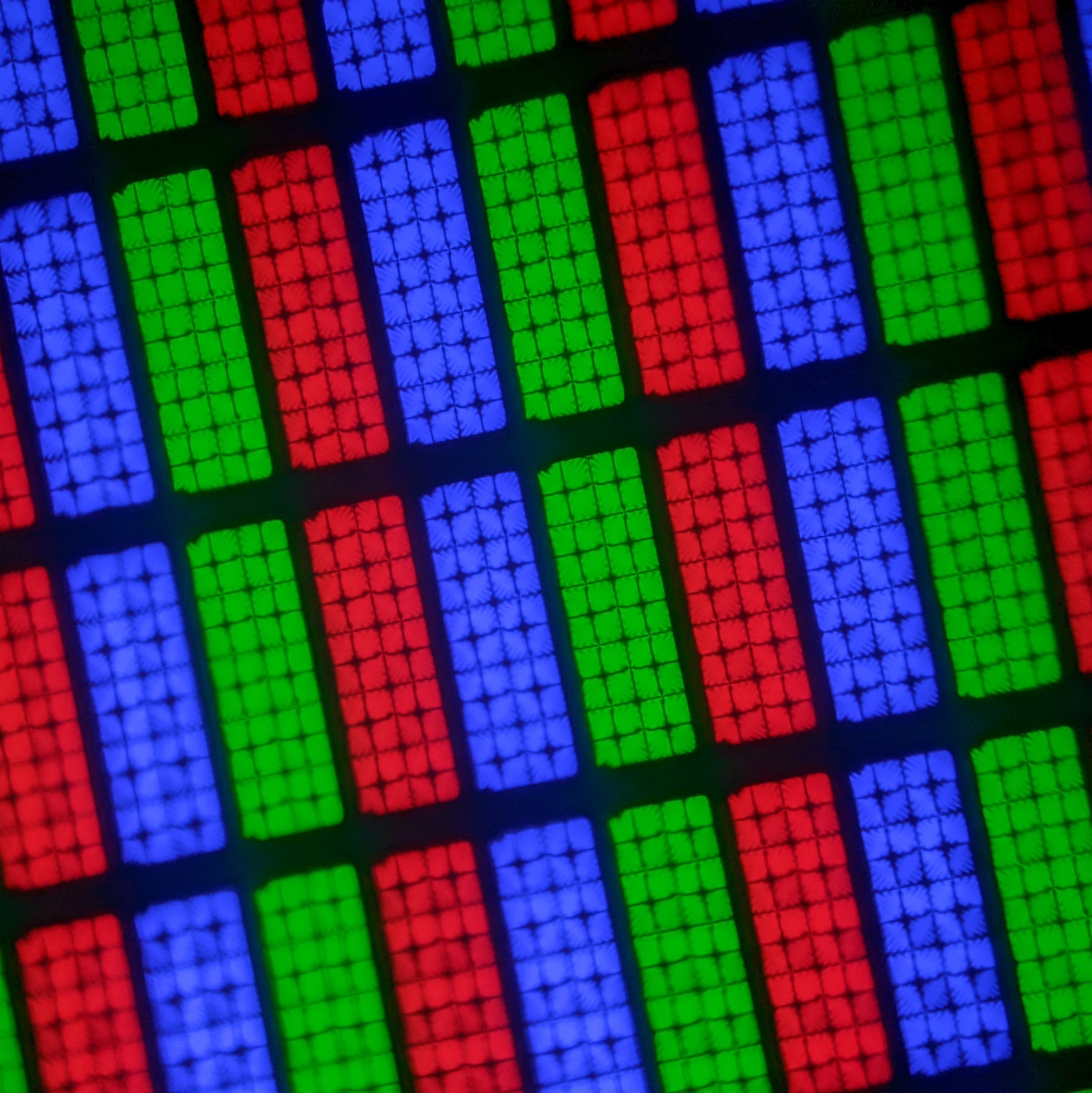 Samsung TV subpixels